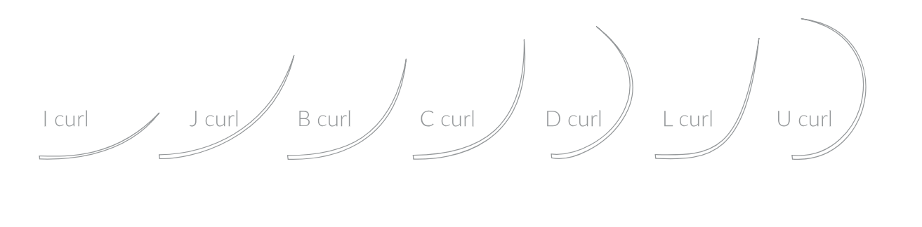 No Idea of Choosing a Proper of Lash Extensions Curl?