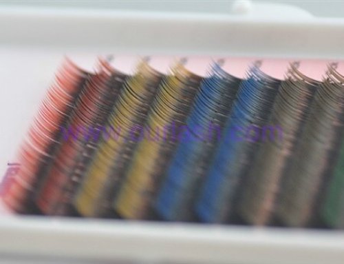 Order Two Tone Eyelash Extensions from Private Label Lashes Suppliers