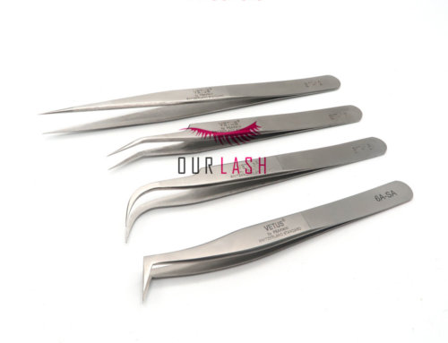 Lashes Private Label Package Factory VETUS Tweezers for Lash Extensions