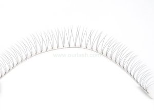 China Lash Factory Short Stem 3D Fan Volume Eyelash Extensions