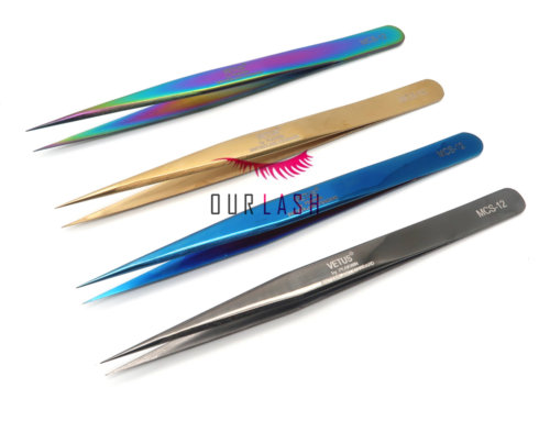 Eyelash Manufacturer Hot Sale VETUS Tweezers for Lash Extensions T03