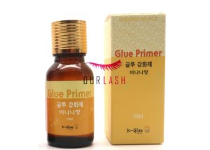 Lash Factory Korean False Eyelash Extensions Glue Primer Banana