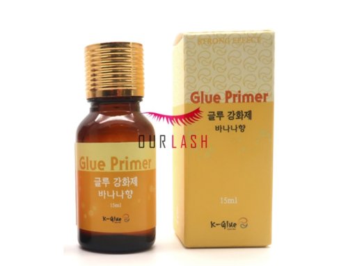 Lash Factory Korean False Eyelash Extensions Glue Primer Banana