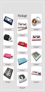 Luxury Quality 3D Mink Strip Lashes Private Label Package B2 catalogue-2 Tips for custom eyelash packaging