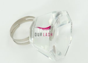 Crystal Glue Ring