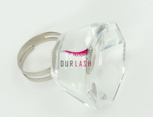 China Bulk Eyelashes Manufacturer Crystal Glue Ring For Lash Extensions
