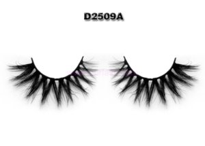 3D Mink Eyelash From Short Band Lashes Wholesale Vendors D2509A