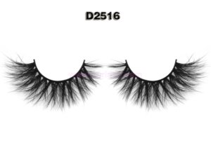 Half Eyelash Wholesale 3D Mink Eyelashes Real Mink Fur Hair D2516