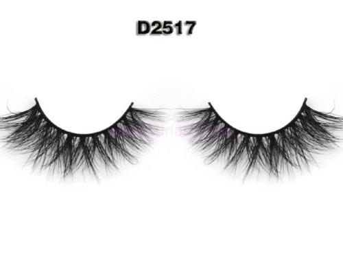 Wholesale Eyelash Mink Small Band 3D Mink Eyelashes Real Mink Sable Hair D2517