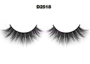 Half Strip Lashes Vendors Little Band 3D Mink Lashes Real Sable Hair D2518