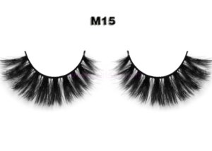 Cruelty Free Eyelashes Horse Hair Eyelash Wholesale China from Private Label Eyelash Suppliers M15