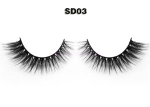 China OEM Lashes / Buy Bulk Short 3D Silk Lashes Vendor SD03