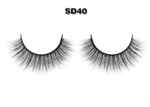 Vegan Short Silk Eyelash Bulk / Order 3D Faux Mink Lash Wholesale SD40