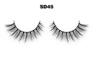 Bulk Short Silk Lash Vegan / 3D Faux Mink Eyelash Vendor Wholesale SD45