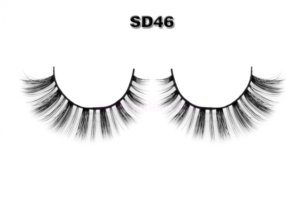 Bulk Short Silk Eyelash Vegan / 3D Faux Mink Eyelash Vendor Wholesale SD46