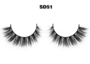 Bulk Short 3D Silk Lashes Wholesaler / Short 3D Faux Mink Eyelash Wholesale SD51