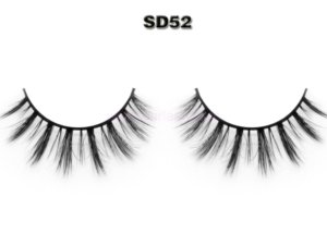 Bulk Short 3D Silk Eyelashes Wholesaler / 3D Faux Mink Eyelash Wholesale SD52