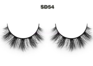 Bulk Short 3D Silk Eyelash Suppliers / 3D Faux Mink Eyelash Wholesale SD54