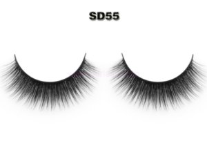 Bulk Short 3D Silk Lash Suppliers / 3D Faux Mink Eyelash Wholesale SD55