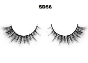 Bulk Short 3D Silk Lash Suppliers China / 3D Faux Mink Eyelash Wholesale SD56