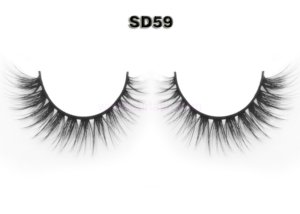 Bulk Short 3D Silk Eyelash Vendors China / 3D Faux Mink Eyelash Wholesale SD59