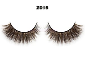 Brown Color Lashes Distributor / Private Label Eyelash Vendors / Mink Lash Z015