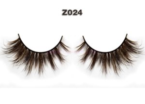 Natural Color Mink Eyelash Vendors / Private Label Eyelash Distributors Z024