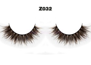 Colored Mink Eyelash Manufacturer / Brown False Lashes Wholesale Vendors Z032