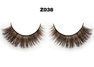 Order Colored Mink Eyelash Manufacturer / False Eyelashes Vendors Wholesale Z038