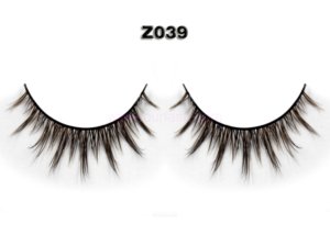 Order Colored Mink Eyelash Manufacturer / False Eyelash Vendors Wholesale Z039