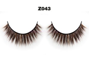 Purchase Colored Mink Eyelash from Factory / False Lashes Vendors China Z043