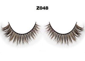 Order Coloured Mink Eyelash / Buy False Lashes Wholesale Bulk Z048