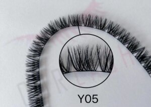 Order Clear Line Eyelash Extensions from Precut Lashes Factory Y05