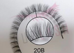 Ardell Pre Cut Lashes Wholesale from Eyelash Clusters Factory 20B
