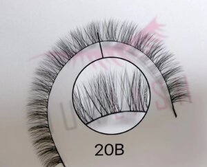 20B Ardell Pre Cut Lashes Wholesale from Eyelash Clusters Factory 20B