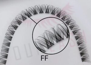 Fisher Lashes Extensions Wholesale Cluster Lashes for Eyelash Extensions #FF