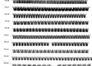 Pre-Glued Eyelash Clusters Wholesale PDL33-PDL48