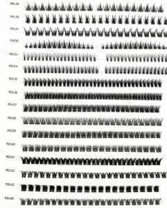 Pre-Glued False Lash Clusters Wholesale